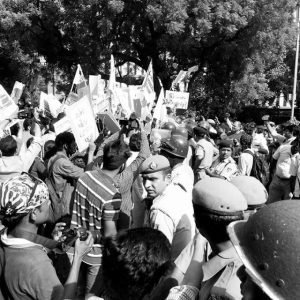 FTII protest reaches Delhi