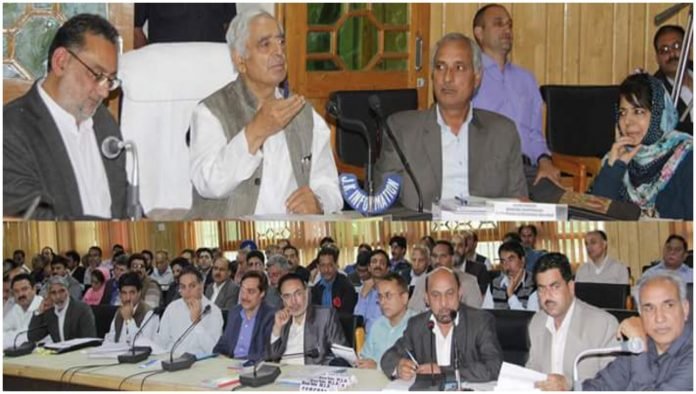 Pulwama Board Meeting Pulwama District Development Board Meeting