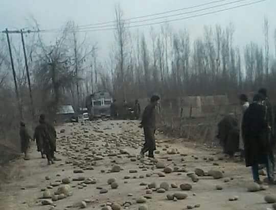 Militant Memorial Row: 7th day of Shutdown in Pulwama
