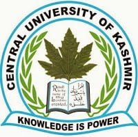 Central University of Kashmir Central University of Kashmir