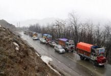 Kashmir fruit growers seek MPs’ intervention over NH-44 delays Jammu-Srinagar National Highway
