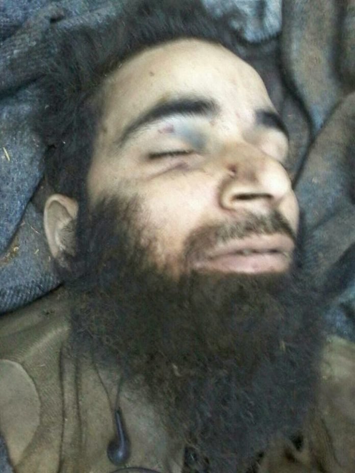 Local militant Reyaz Ahmad Naikoo from Beighpora