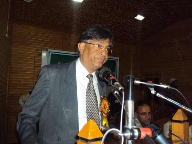 Vice Chancellor, University of Kashmir, Prof Talat Ahmad
