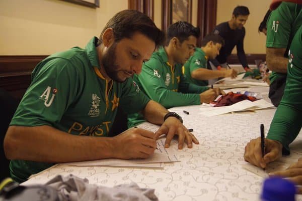 Pakistan squad enjoying their WT20 pre-event activities in Kolkata