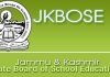 Re-evaluation / Xerox Copy Application for Class 12th JKBOSE