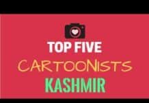Top Five Cartoonists of Kashmir