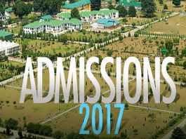 Kashmir University Admissions 2017