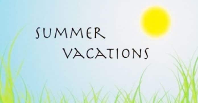 Summer Vacations