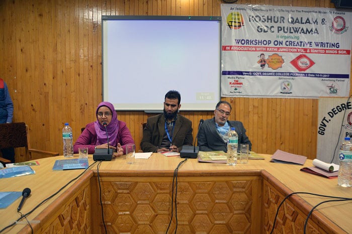 Creative Writing Workshop enraptures youth in Pulwama
