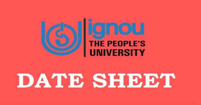 IGNOU Date Sheet for Term End Examination (Session: December 2017) IGNOU Date Sheet for Term End Examination (Session: December 2017)