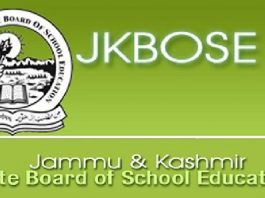 J&K State Board of School Education (JKBOSE)