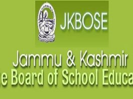 Jammu & Kashmir State Board of School Education (JKBOSE)