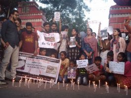 Justice for Asifa: Kashmiri students hold candlelight vigil in Dehradun