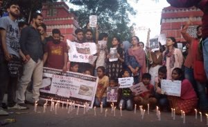 Justice for Asifa: Kashmiri students hold candlelight vigil in Dehradun