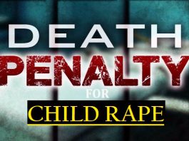 Union Cabinet clears ordinance awarding death penalty for child rape - Criminal Law (Amendment) Ordinance, 2018