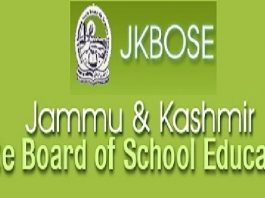 Jammu & Kashmir State Board of School Education - JKBOSE
