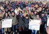 ‘NHM employees to remain terminated for participating in strike’ NHM employees protest in Srinagar