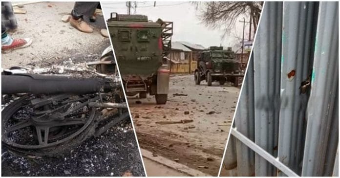 Soldiers set power transformers & bike on fire, allege locals