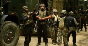 Forces fire warning shots during searches in Pulwama village