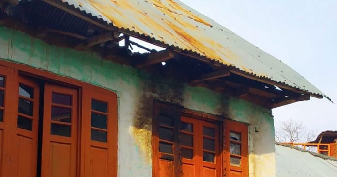 Petrol bomb hurled at ULB candidate's house Petrol bomb hurled at ULB candidate's house