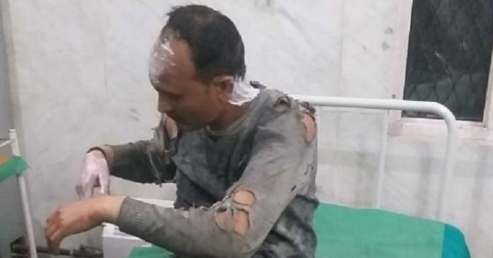 Three injured due to gas leak blast in Qazigund