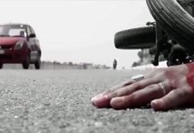 Pulwama man killed in road accident in Srinagar Road Accident - Biker