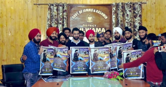 Sikh youth release song 'Panun Kashmir' in Pulwama