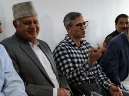 Farooq Abdullah, Omar Abdullah and other National Conference leaders