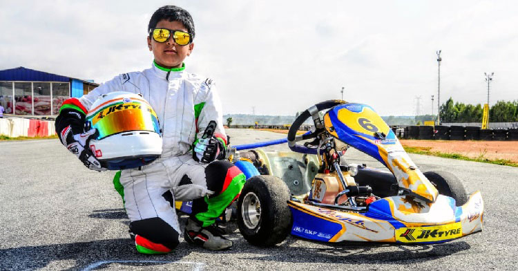 Arafath Sheikh — Youngest karting sensation of India
