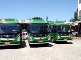 Electric buses in Kashmir