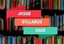 JKSSB Syllabus for Accounts Assistant posts in Panchayat JKSSB Syllabus 2020