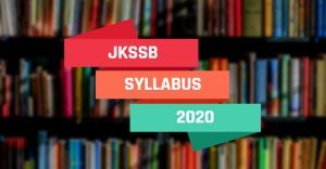JKSSB Syllabus for Accounts Assistant posts in Panchayat