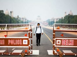Lockdown in New Delhi