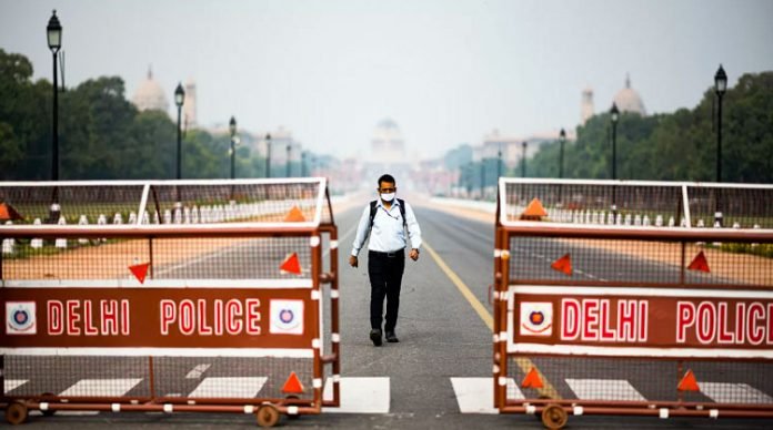 Lockdown in New Delhi Lockdown in New Delhi