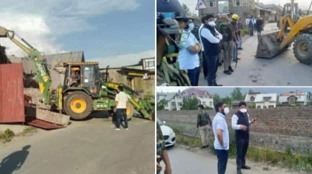 Demolition Drive in Pampore