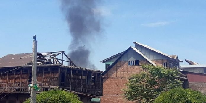 Gunfight in Nawa Kadal Srinagar