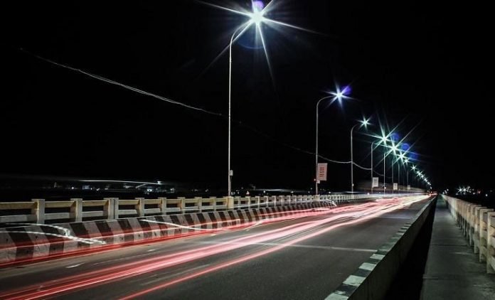 Night Road Bridge