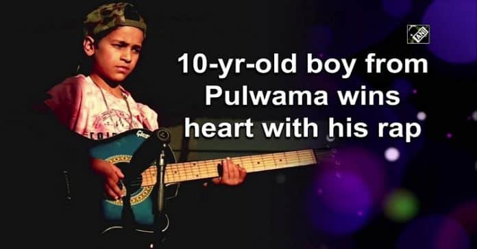 10-year-old boy from Pulwama wins hearts with his rap