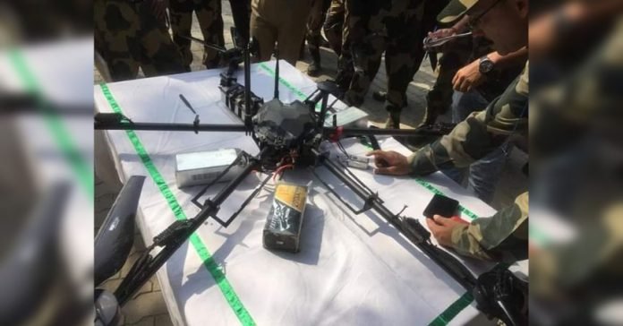 BSF shoots down drone in Kathua BSF shoots down drone in Kathua