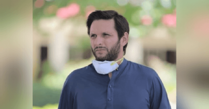 Former Pakistan cricketer Shahid Afridi Former Pakistan cricketer Shahid Afridi