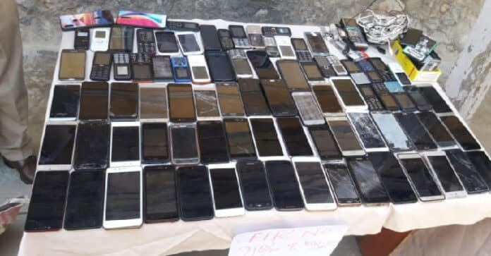 90 stolen cell phones recovered from a Beerwah man