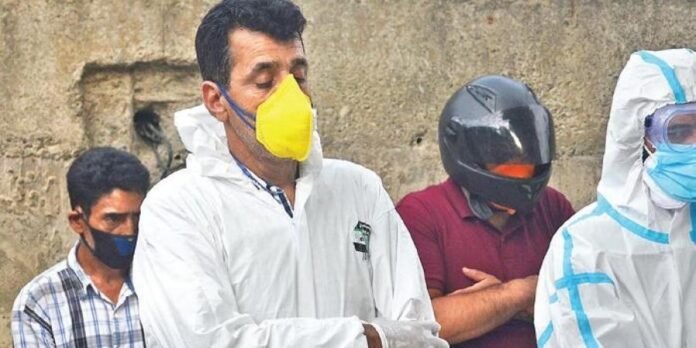 Ambulance driver Jameel Ahmad Digoo