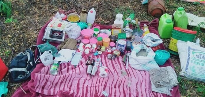 Hideout busted during search operation in Awantipora Hideout busted during search operation in Awantipora
