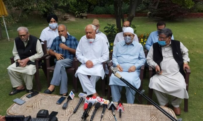 NC president holds meet first time after Article 370 abrogation NC president holds meet first time after Article 370 abrogation