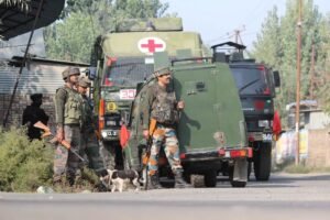 Two local LeT militants killed in overnight Pampore gunfight