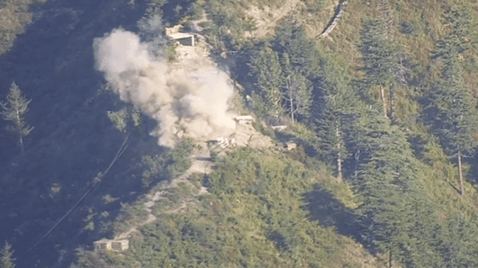 Mortar shelling along the Line of Control (LoC)