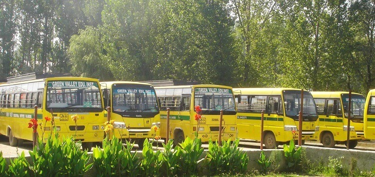 Green Valley Educational Institute school buses