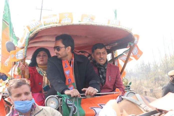 Sopore hosts BJP's Tonga rally Sopore hosts BJP's Tonga rally