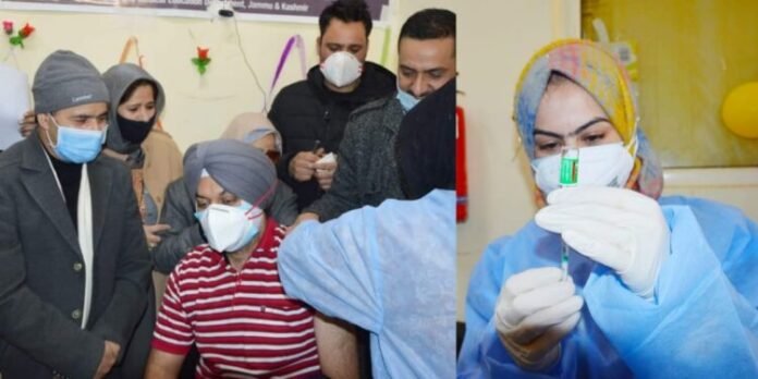 COVID-19 vaccination drive launched across Kashmir COVID-19 vaccination drive launched across Kashmir