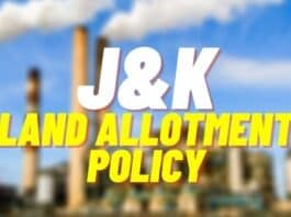 J&K Industrial Land Allotment Policy